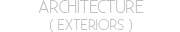 [ Architecture (Exteriors) logo ]
