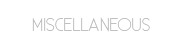 [ Miscellaneous logo ]